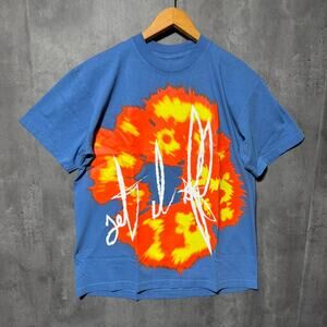 Blue Offset x Denim Tears  Set It Off Album graphic tee shirt